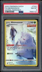 Abomasnow PSA 8 - TG01/TG30 - Astral Radiance, Losse kaart, Zo goed als nieuw, Verzenden