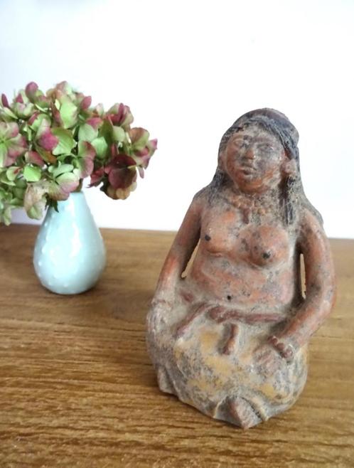 Guatemala: statuette féminine en poterie, Antiquités & Art, Art | Art non-occidental, Enlèvement ou Envoi