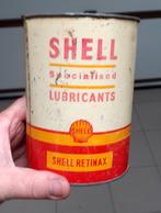 Oude vetpot van Shell Retinax., Overige typen, Gebruikt, Ophalen of Verzenden