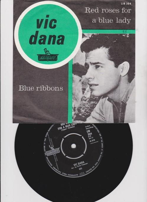 Vic Dana – Red Roses For A Blue Lady   1965, CD & DVD, Vinyles Singles, Comme neuf, Single, Pop, 7 pouces, Enlèvement ou Envoi
