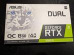 ASUS Dual Nvidia GeForce RTX 3060 Ti OC 8GB, Computers en Software, Videokaarten, Ophalen, Gebruikt, PCI-Express 4, Nvidia
