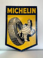 Pneus MICHELIN : vieux panneau d'affichage 1941, Collections, Marques & Objets publicitaires, Utilisé, Enlèvement ou Envoi, Panneau publicitaire