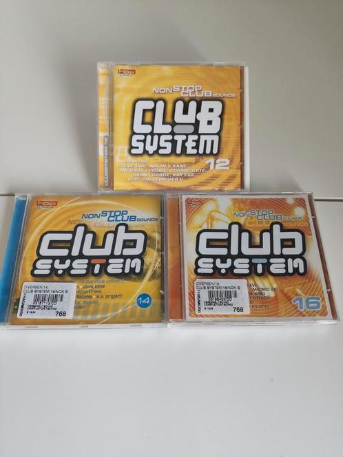 Club system 12 - club system 14 - club system 16 - retro, CD & DVD, CD | Dance & House, Utilisé, Enlèvement ou Envoi