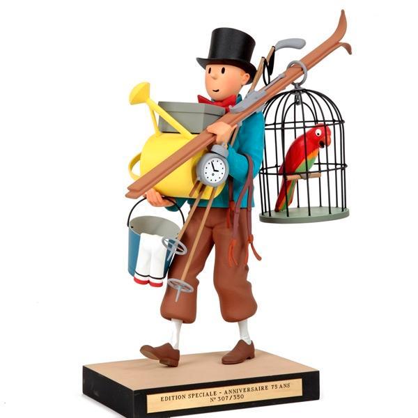 EEN ZELDZAME TINTINTINE-BAKSTEEN A BRAC FARIBOLES, Verzamelen, Stripfiguren, Zo goed als nieuw, Beeldje of Figuurtje, Kuifje, Ophalen