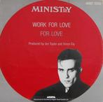 Ministry - Work For Love maxi 12'', 12 pouces, Utilisé, Enlèvement ou Envoi, 1980 à 2000