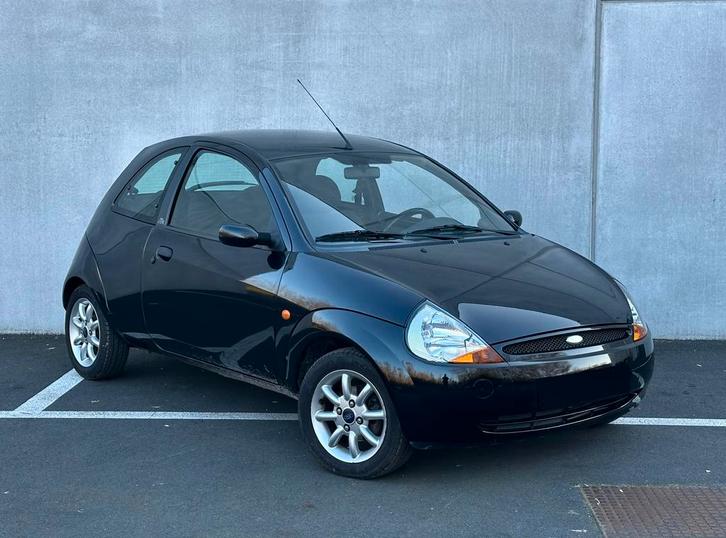 Ford Ka 62.000 km, Autos, Ford, Entreprise, Ka, Essence, Noir, Enlèvement