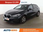 BMW 1 Serie 118 118i Advantage (bj 2022, automaat), Gebruikt, 136 pk, Zwart, 1499 cc