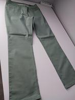 Groene broek merk E5 mode te koop.M 44, Kleding | Dames, Broeken en Pantalons, Zo goed als nieuw, Ophalen