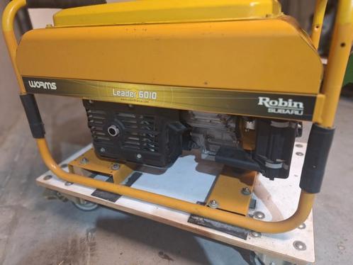 Robin Subaru generator 220v  6kva professioneel 13,5pk, Doe-het-zelf en Bouw, Aggregaten, Zo goed als nieuw, Benzine, Ophalen of Verzenden