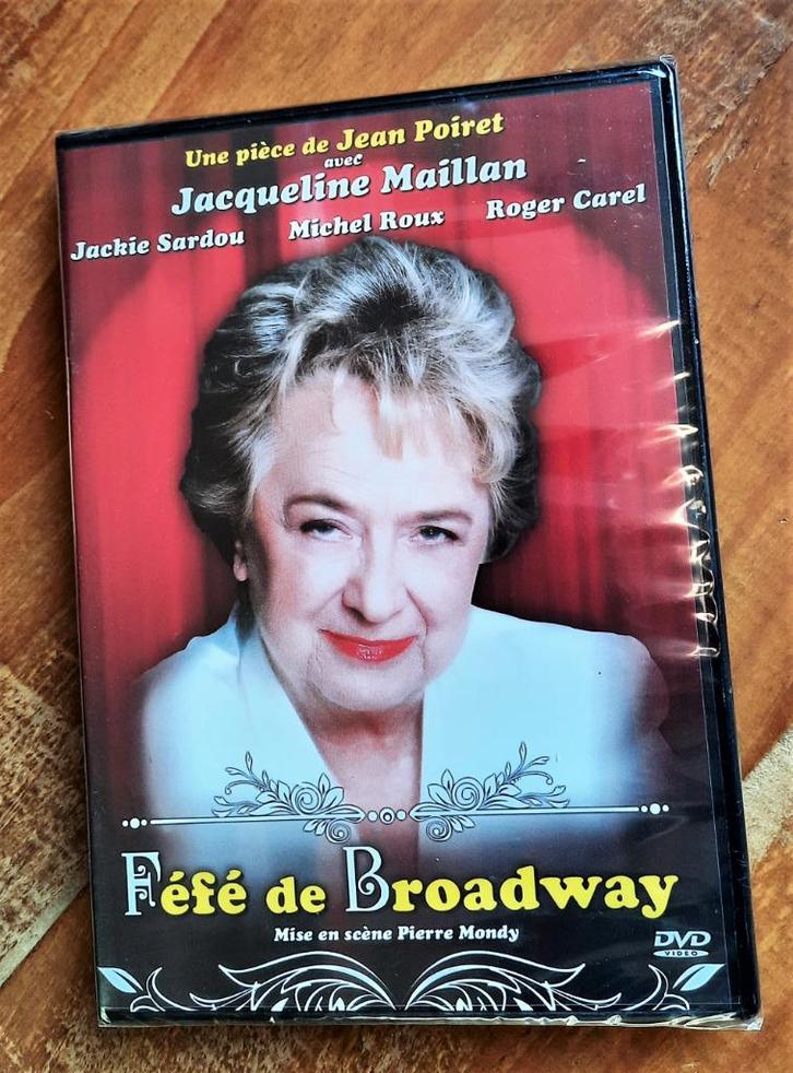 Féfé de Broadway - Jacqueline Maillan, CD & DVD, DVD | Cabaret & Sketchs, Neuf, dans son emballage, Stand-up ou Spectacle de théâtre