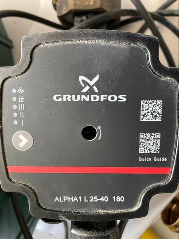 Grundfos alpha 1 L25-40 lengte 180 beschikbaar voor biedingen
