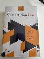 Competition Law (Tenth Edition) - Richard Wish, David Bailey, Comme neuf, Richard Wish, Enlèvement ou Envoi, Économie et Marketing
