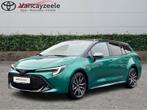 Toyota Corolla TS GR Sport+cam+nav+sens voor&, Autos, Vert, Break, Automatique, Achat