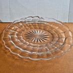 Val Saint Lambert, plat de service ovale, Antiquités & Art, Enlèvement ou Envoi