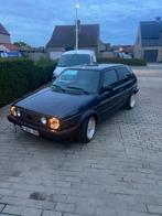 volkswagen Golf 2, Auto's, Stof, Blauw, Grijs, Particulier