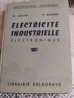 Électricité industrielle électronique. Librairie delagrave, Enlèvement, Utilisé