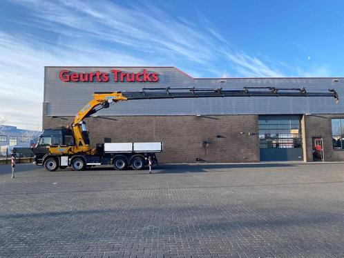 Volvo FMX 500 8X4 TREKKER-BAKWAGEN COMBI + EFFER 955/8S KRAA, Auto's, Vrachtwagens, ABS, Airconditioning, Centrale vergrendeling