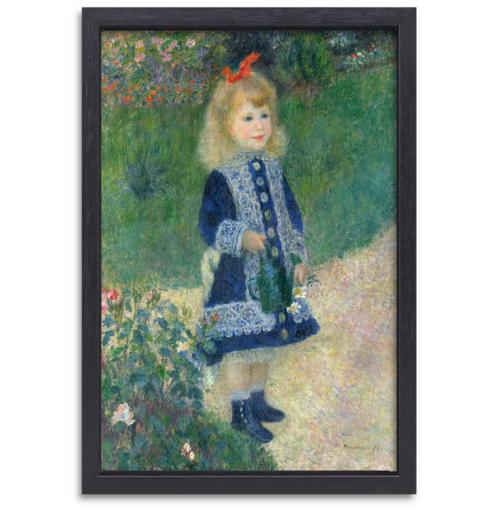 Une fille avec un arrosoir - Pierre-Auguste Renoir toile + b, Maison & Meubles, Accessoires pour la Maison | Peintures, Dessins & Photos