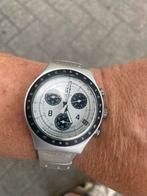 Swatch Omega speedmaster to the moon chronograph, Ophalen, Gebruikt, Polshorloge, Swatch