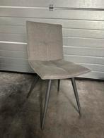 Grijze stoelen (6 stuks), Huis en Inrichting, Stoelen, Ophalen, Gebruikt, Vijf, Zes of meer stoelen, Stof