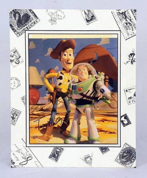 Toy Story Artwork Print Signed by Tom Hanks, Tim Allen, Verzamelen, Posters, Gebruikt, Film en Tv, Ophalen