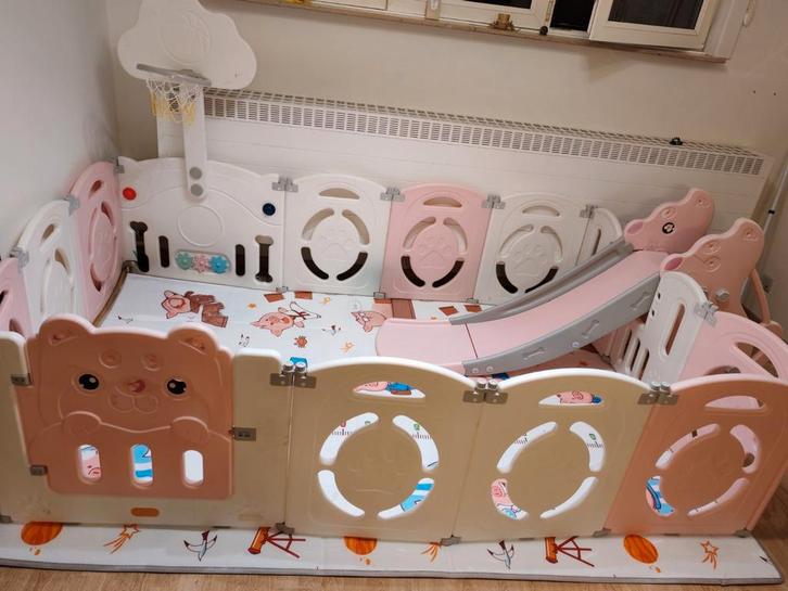 speelpark baby's tot 6jaar, Kinderen en Baby's, Kinderkamer | Bedden, Gebruikt, Ophalen
