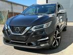 NISSAN QASHQAI 1.2i BENZINE TEKNA + 2017 FULL OPTION, Auto's, Voorwielaandrijving, USB, Zwart, Leder