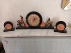 Art deco marmeren klok, Antiek en Kunst, Ophalen of Verzenden