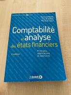 Comptabilité et analyse des états financiers, Enlèvement, Utilisé, Enseignement supérieur, De Rongé