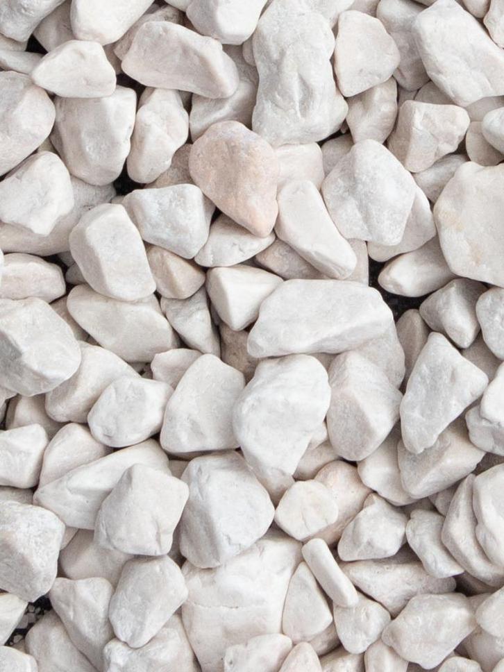 Cordoba grind afgeronde egaal beige wit siergrind tuin deco, Tuin en Terras, Grind, Keien en Split, Nieuw, Grind, Beige, Verzenden