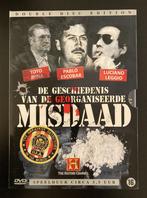 2 x DVD " DE GESCHIEDENIS VAN DE GEORGANISEERDE MISDAAD ", Cd's en Dvd's, Dvd's | Documentaire en Educatief, Oorlog of Misdaad