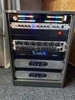 Complete set versterker-processor-filter-rack, Enlèvement, Utilisé, 1000 watts ou plus, Sono