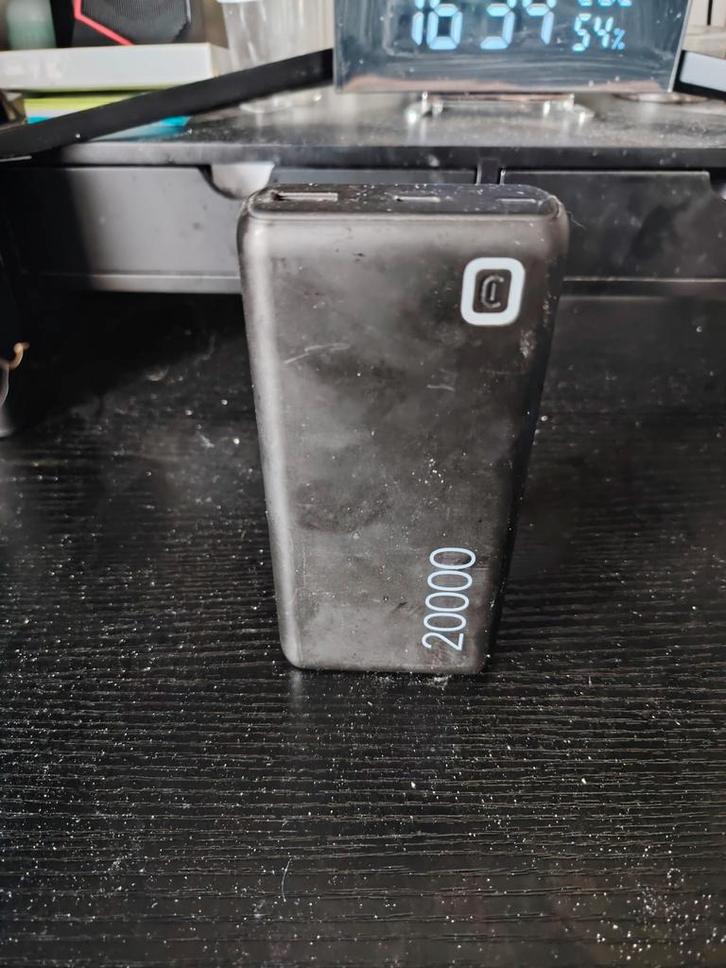 batterie externe cellularline 20000mha, Telecommunicatie, Powerbanks, Zo goed als nieuw, Ophalen of Verzenden