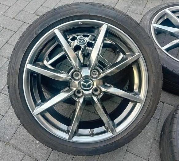 Zomerbanden velgen alu Mazda MX-5 MX5 4x100 17inch 🚖, Auto diversen, Tuning en Styling, Ophalen