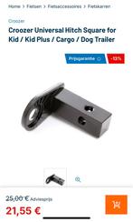 Croozer fietskoppeling, Ophalen, Zo goed als nieuw, Kinderkar, Croozer
