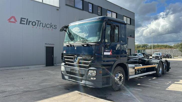 Mercedes-Benz actros 2541 (DEVANT LAMES / EPS / FRONT STEEL, Auto's, Vrachtwagens, Bedrijf, Te koop, ABS, Airconditioning, Elektrische ramen