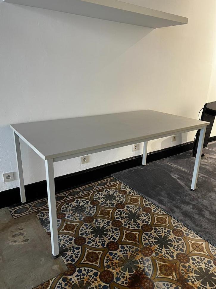 Tafel, Eettafel, Burotafel, Huis en Inrichting, Tafels | Eettafels, Gebruikt, 50 tot 100 cm, 150 tot 200 cm, Vijf personen of meer