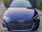 Audi A3 35 TFSI ACT S-line B&O (bj 2021), Auto's, Audi, Voorwielaandrijving, 4 cilinders, Blauw, Leder