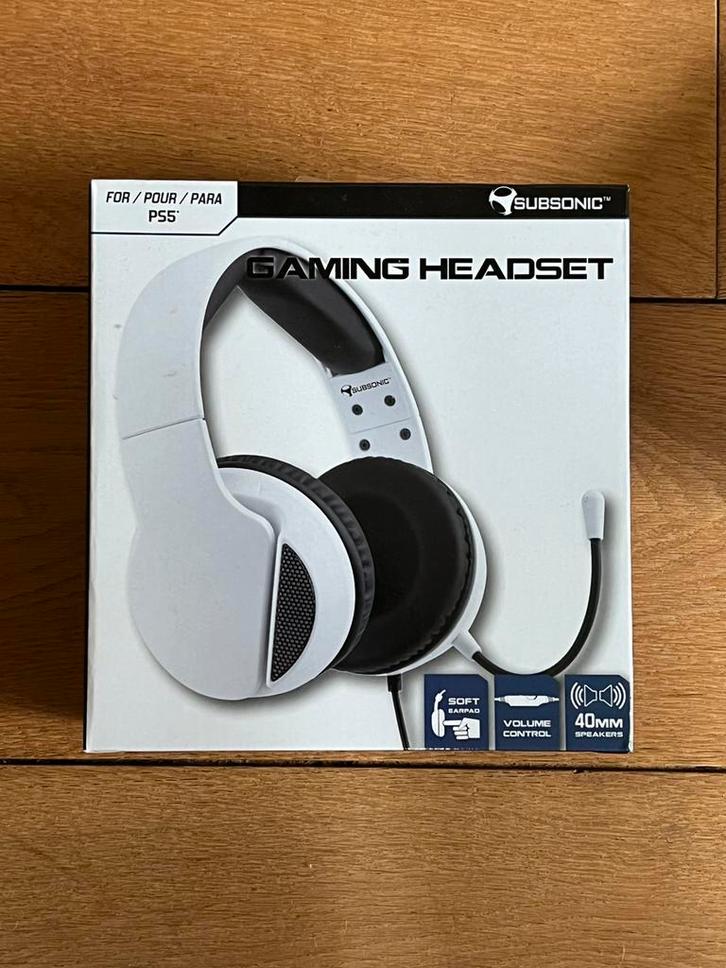 Subsonic SA5602, TV, Hi-fi & Vidéo, Casques audio, Comme neuf, Supra-aural, Autres marques, Enlèvement