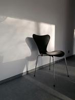 8 Vlinderstoelen Fritz Hansen Series 7 Arne Jacobsen Nieuw, Ophalen, Zwart, Hout