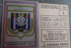 PANINI FOOTBALL 80 sticker ANDERLECHT EMBLEEM  voetbal, Verzenden, Zo goed als nieuw, Sticker