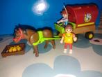 Playmobil 5228 chariot couvert Chariot poney pour enfants, Enfants & Bébés, Jouets | Playmobil, Comme neuf, Enlèvement ou Envoi