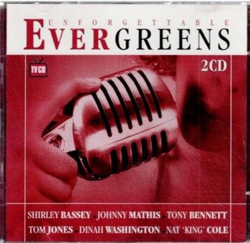 2 x CD   -   Unforgettable Evergreens beschikbaar voor biedingen