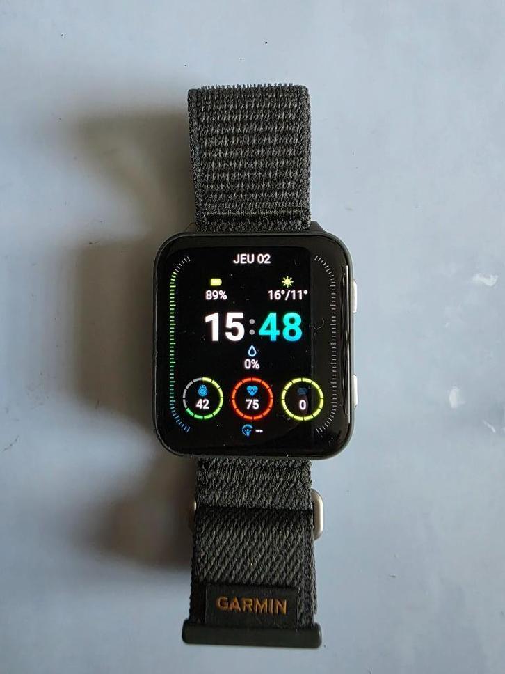 Montre Garmin Venu X1 Vert Moss, Handtassen en Accessoires, Sporthorloges, Zo goed als nieuw, Groen, Afstand, Calorieverbanding