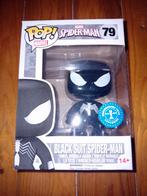Funko pop spiderman 79 black suit spiderman, Comme neuf, Enlèvement ou Envoi