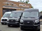 Ford Transit Limited L2H2 - 165PK Automaat - NIEUW 0KM 2025, Stof, Euro 6, Zwart, Bedrijf