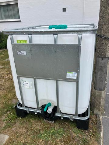 Conteneur IBC - baril de pluie, Enlèvement, Comme neuf, Synthétique