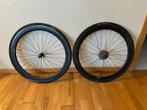 handgespaakte carbon wielset voor velgremmen, Fietsen en Brommers, Gebruikt, Racefiets, Shimano, Ophalen