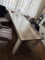Eettafel + 4 eetstoelen, Huis en Inrichting, Ophalen, Gebruikt, 4 tot 6 stoelen
