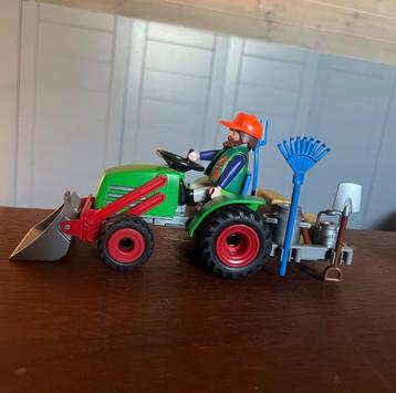 PLAYMOBIL - tractor - compleet, Kinderen en Baby's, Speelgoed | Playmobil, Ophalen, Zo goed als nieuw, Complete set